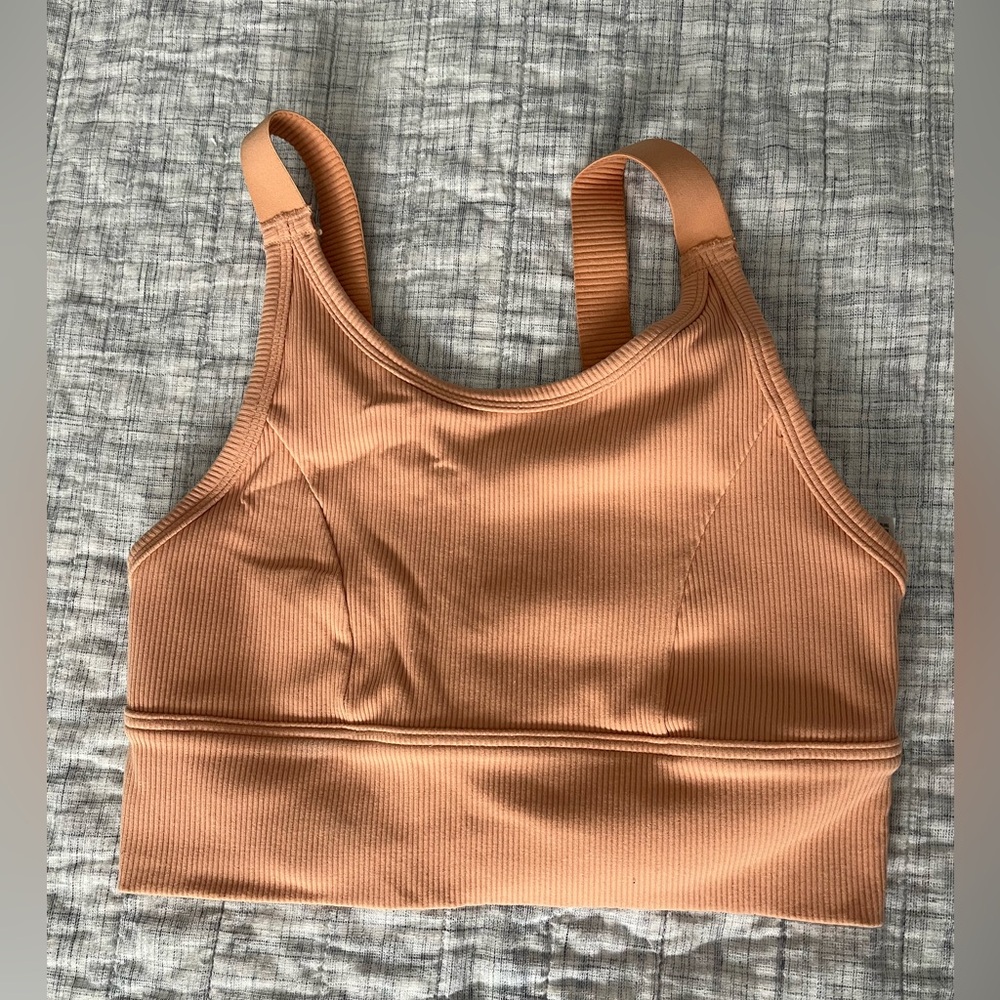 Ribbed Activewear Sports Bra